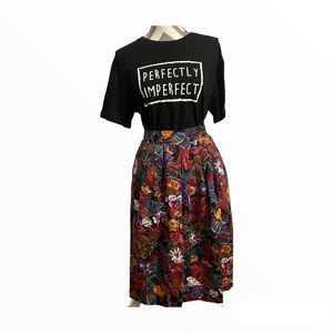 Flower Print Skirt 